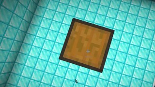 [Game][Minecraft]Surviving A World of Huge Blocks as A New Creature