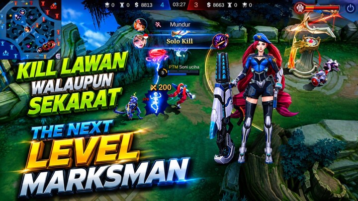 Layla Si Hero Late Game yang Mematikan | MLBB MOBILE LEGEND