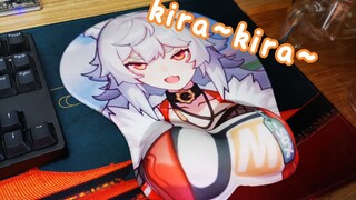 【呜米】鼠标垫也要kira~kira~！！！