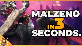 HOW TO KILL MALZENO IN 3 SECONDS