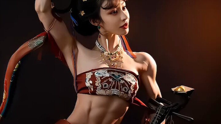 Dunhuang’s Bewitching Winged Goddess with a Sultry Six-Pack [Bedtime Must-Watch Series: Real People 