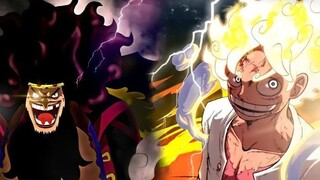 Luffy gear 5 vs kurohige - One piece terbaru