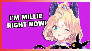 A Heavily-Sedated Enna Uses Millie's Avatar to Sing [Nijisanji EN Vtuber Clip]