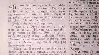 Pang Araw Araw na Talata Genesis 46:1-4