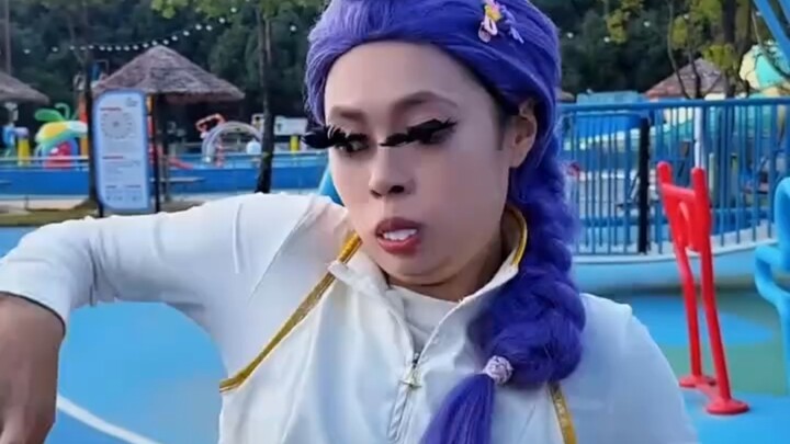 Can’t a sister with buck teeth enter the amusement park?