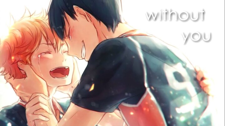 Hinata x everyone || Without you [HAIKYUU YAOI]