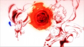 Luffy x Shanks vs Iblis Kuno