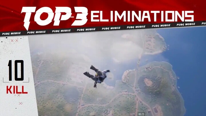 PUBG 10 eliminated