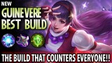 HEAL AND KILL BUILD!! | Guinevere Best Build for 2021 | Guinevere Build and Emblems - Mobile Legends