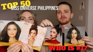 TOP 50 Miss Universe Philippines🇵🇭 Head-to-Head Headshot Challenge