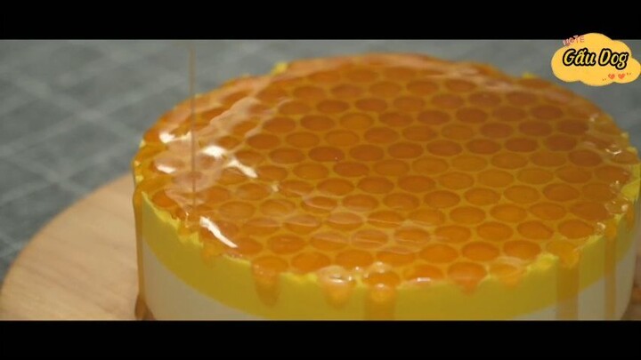 Bánh kem phô mai mật ong 4 #amthuc