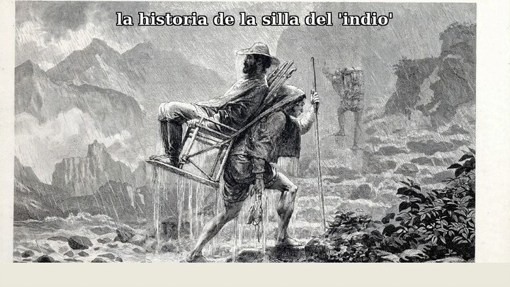 La triste historia de la "silla del indio"