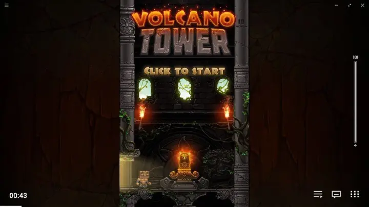 Today's Game - Volcano Tower Gameplay