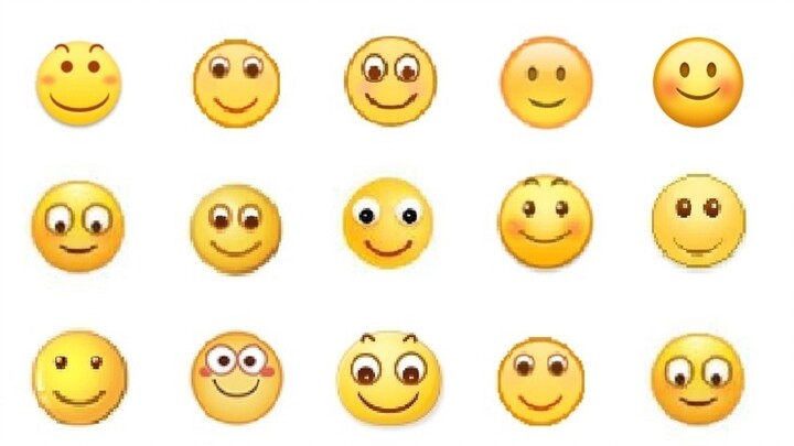 هل تستطيعون التمييز بين رموز الابتسامة [😊] على مختلف المنصات؟ دعونا نستعرض رموز الابتسامة [😊] على مخ