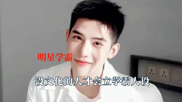 没文化的人才会立学霸人设，王安宇竟成凤尾