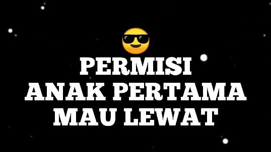 permusuhan anak pertama mau lewat. Kamado Tanjiro. 😎😏