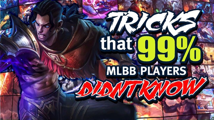 Tricks You Didnt Know in MLBB