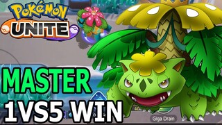 RANK MASTER GANHS TEAM VENUSAUR CƯỚP BOSS LẬT KÈO - Pokémon UNITE TOP GAME CỰC HAY ANDROID IOS