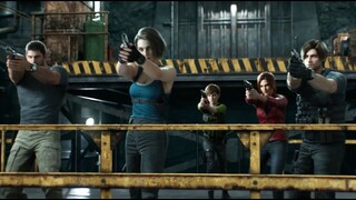[What a fantastic lineup] The official Japanese version trailer of the CG movie "Resident Evil: Dead