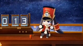 Pam waited in the live broadcast room for three days. What was she doing when the countdown ended?
