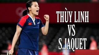 [Highlight] Nguyễn Thùy Linh(VN) - S. Jaquet(SUI) | CẦU LÔNG OLYMPIC TOKYO 2020