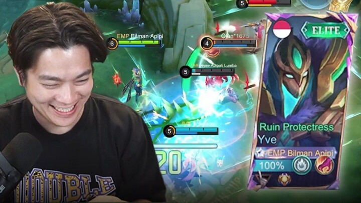 Cobain Yve Jungler, Skill 1 No CD_! -  Mobile Legends