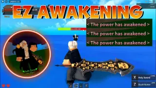 Awakening Fruit Using Hunter Blade | King Legacy Update 3.51