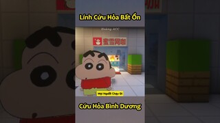 Lính Cứu Hoả Bất Ổn Nhất Minecraft 🤣 #shorts