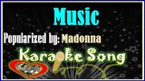 Music Karaoke Version by Madonna- Minus One- Karaoke Cover