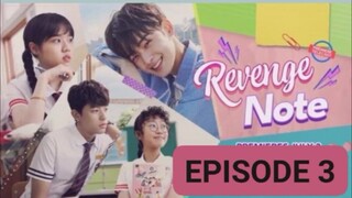 REVENGE NOTE - TAGALOG DUB - EPISODE 3