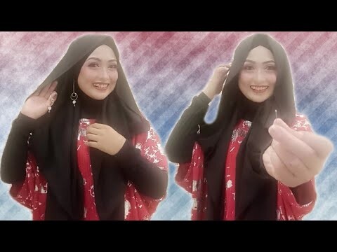 TERBARU TUTORIAL HIJAB PESTA 2 MENIT SELESAI Hijab Pashmina