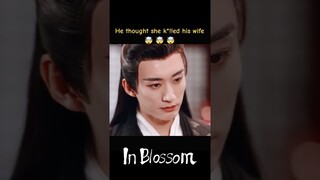 She's terrified 😨 | YOUKU COSTUME #花间令 #InBlossom #鞠婧祎 #刘学义 #shorts #优酷 #youku