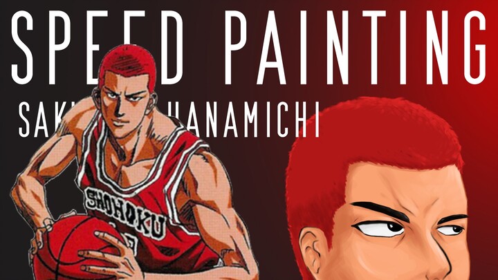 speedpaint sakuragi hanamichi