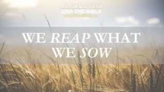 WE REAP WHAT WE SOW |  Iglesia Ni Cristo and the Bible