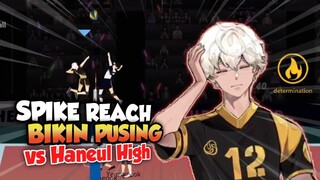 CARA MENGALAHKAN HANEUL HIGH DENGAN RANK RENDAH GAK BIKIN FRUSTASI - THE SPIKE GAMEPLAY