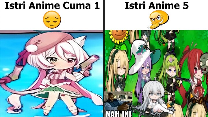 Istri Animenya ada 5 Jir 😍