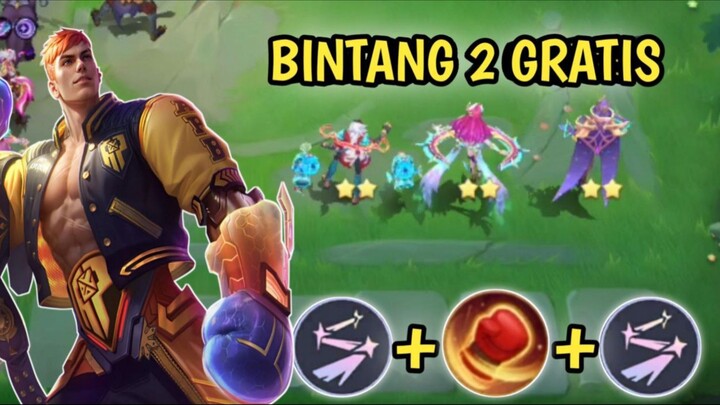 OP PARAH BISA DAPAT BINTANG 2 ! 3 HERO BINTANG 2 DARI SKILL !