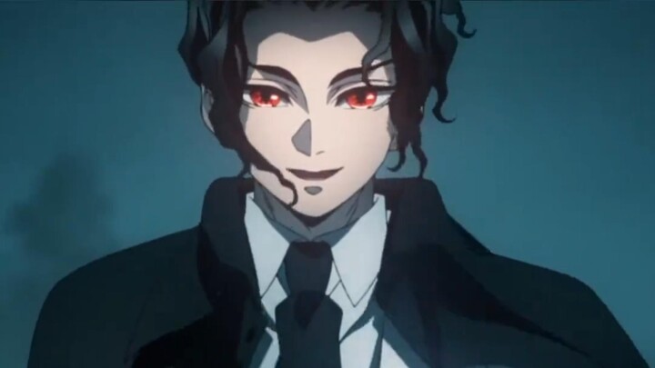 Muzan licks his lips and ends up poisoning himself.