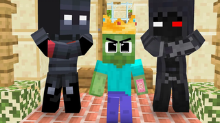 Monster School Zombie Boy หรือ Herobrine ใครจะได้เป็นราชา - เรื่องเศร้า - แอนิเมชั่นมายคราฟ