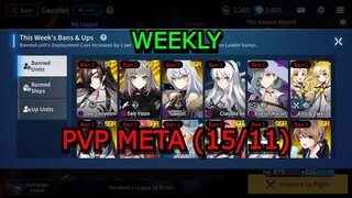 Luận bàn meta PvP (15/11) | Khi team rush được Na chắp cánh =))))