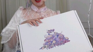 Váy dài lolita thanh lịch phong cách Edward! Từ Mộc Hương Tường Vi của Dian Dian