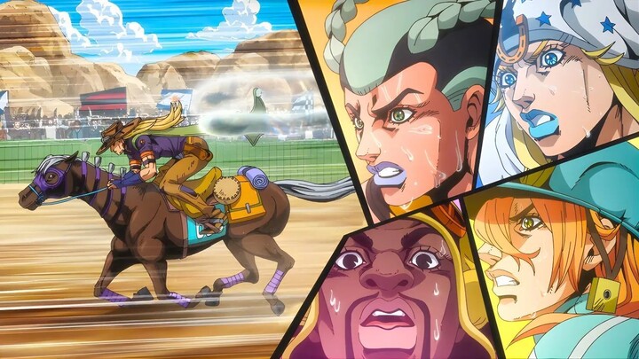 Gyro Zeppeli Win the Race 「AMV Steel Ball Run JoJo's Bizarre Adventure」4K