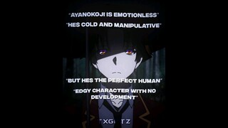 Ayanokoji the most misunderstood character in fiction