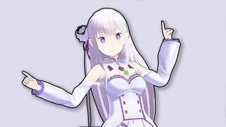 Re : Zero Emilia - The Transient Apple Salesgirl (林檎売りの泡沫少女) MMD