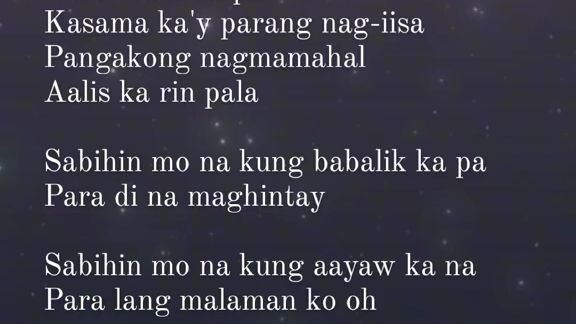 bakit Wala kapa
