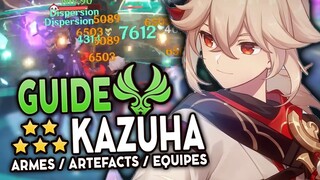 KAZUHA le MEILLEUR 5⭐ ! Guide 2022 Artéfacts, Teams & Armes ! | Genshin Impact