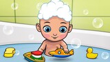 Bath Song - Splish Splash | Kidz Area Nursery Rhymes