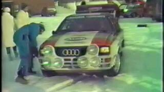 Group B rally Footage( 1983 Sweden)