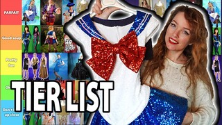 12 costumes in 12 months, RANKED