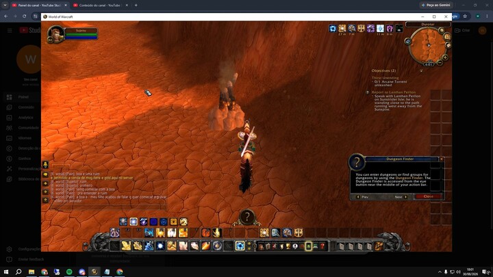 Melhor servidor de wolrd of warcraft WoW-VIcious 15x 3.3.5a indo busca o velociraptor link na bio